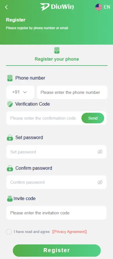 Diuwin Register