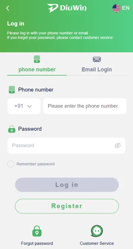 Diwuin Login